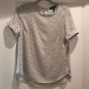 Women’s Atmosphere Boxy B&W Top Sz 8